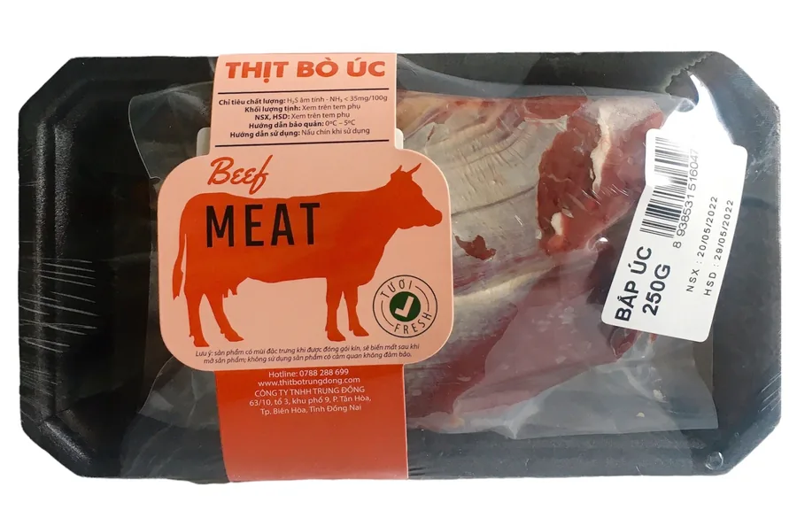 Bắp Bò Úc Tươi (khay 250 gram)