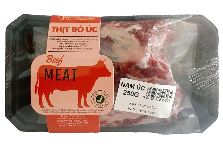 Nạm Bò Úc Tươi (khay 250 gram)