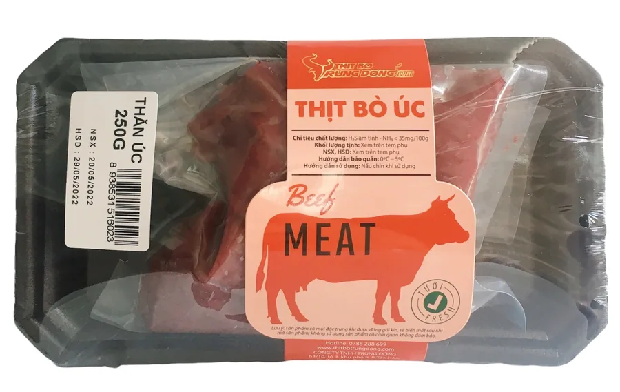 Thăn Bò Úc Tươi (khay 250 gram)