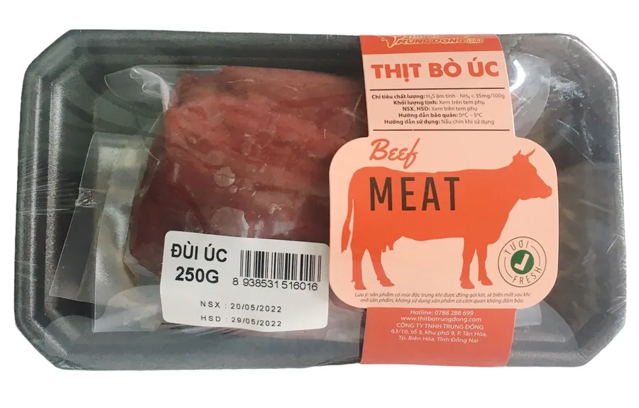 Đùi Bò Úc Tươi (khay 250 gram)