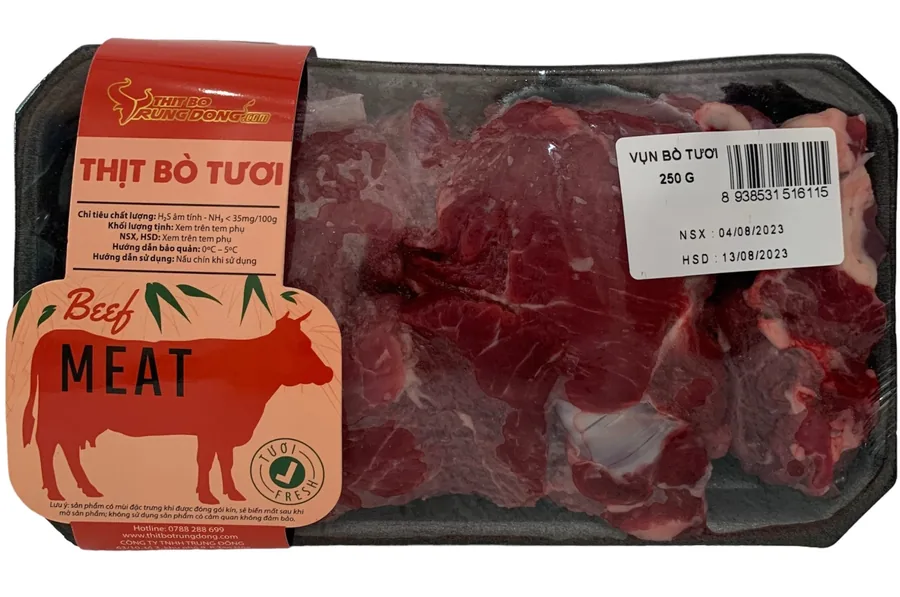 Vụn Bò Việt Tươi (khay 250 gram)